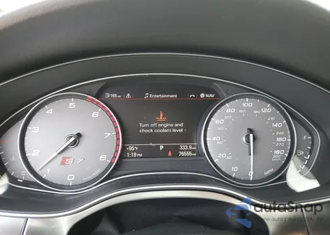 2013 Audi S7 Premium z USA, uszkodzony, nr VIN WAUW2AFC1DN104370